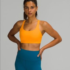Lululemon Energy Bra - Clementine - Size 6